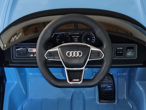 AUDI RS E-Tron, Full Options, Elektrische Kinder Accu Auto