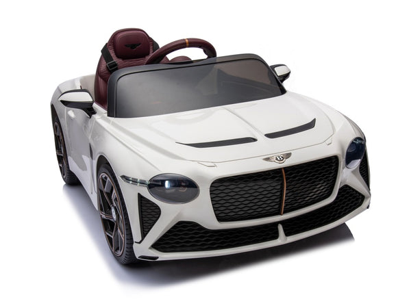 Bentley Bacalar Luxe Elektrische Kinder Accu Auto, 12volt Wit