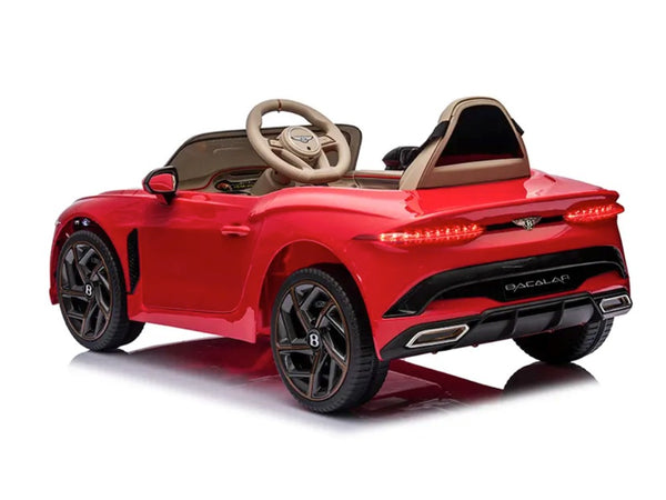 Bentley Bacalar Luxe Elektrische Kinder Accu Auto, 12volt Rood