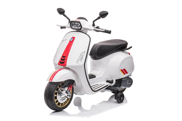 Limited edition Vespa Sprint, 12 volt elektrische scooter met muziek