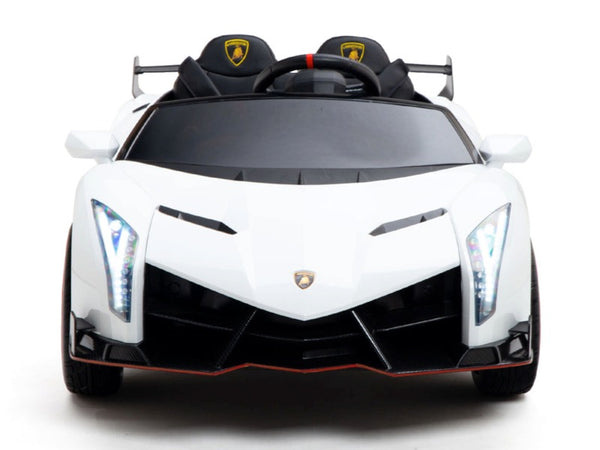 Lamborghini Veneno, 2-persoons SUPERCAR voor kinderen  met 4 motoren en meer