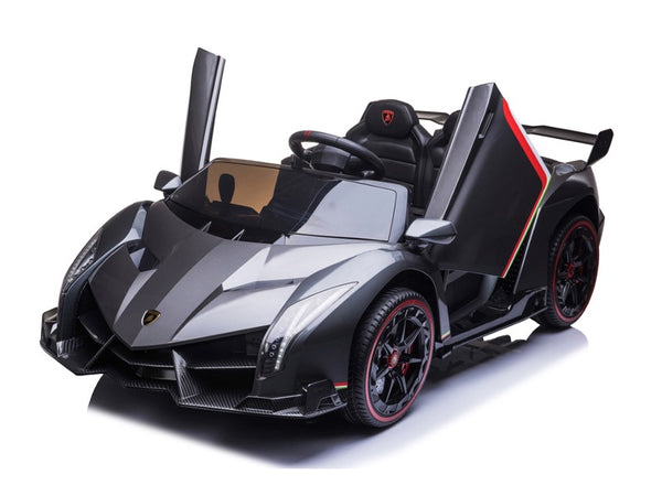 Lamborghini Veneno, 2-persoons SUPERCAR voor kinderen met 4 motoren en meer