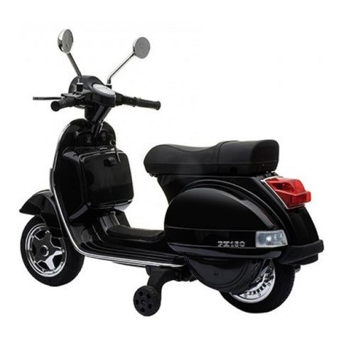 Vespa px 150 zwarte scooter