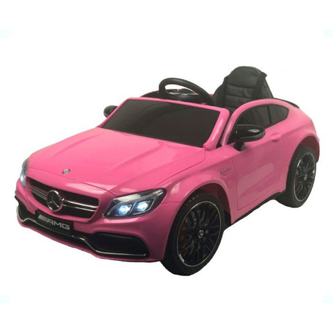 Mercedes C63 AMG Coupe Roze